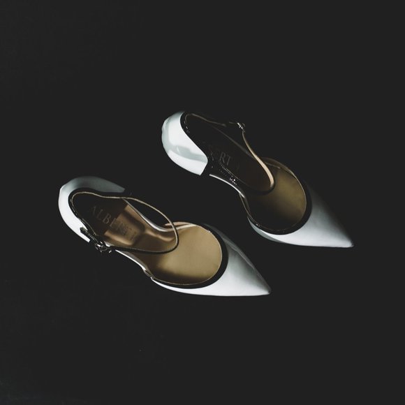 Italian Patent Leather Ankle Strap Pumps - Picture 5 of 5